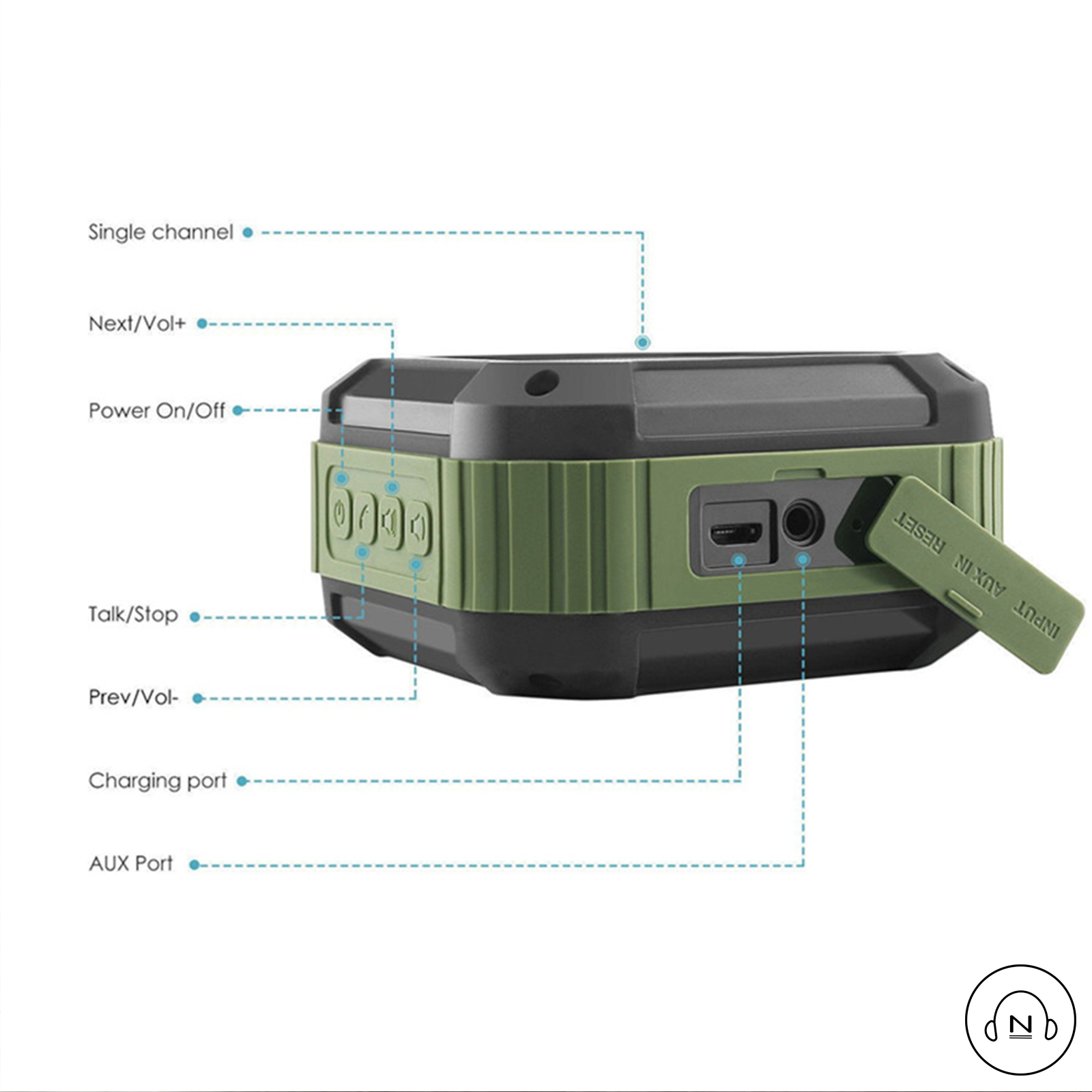 loa bluetooth aukey crdc s100c chinh hang 5