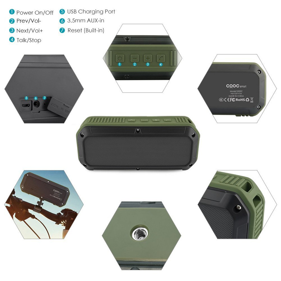 loa bluetooth aukey crdc s200c chinh hang 1